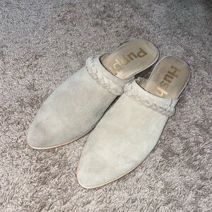 Women's Suede Mules